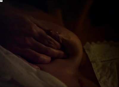 Maggie Gyllenhaal - milking the plot in River of Fundament (2014)