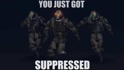 Combine Suppressor, what's he gonna do?