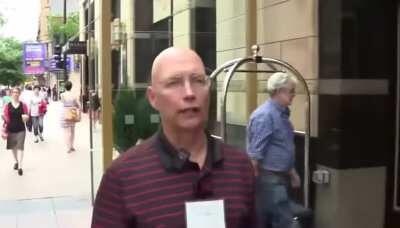 George Lucas walks into a random documentary.