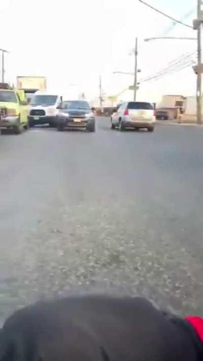 A picnic on the road