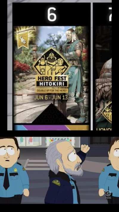 Another week of not playing for honor.