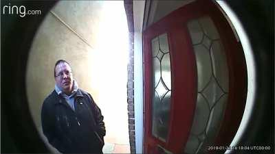 So that’s what they call wrong place at the wrong time...