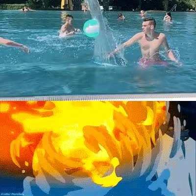 Water bending is one of my hobbies