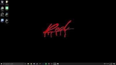 Made a simple Whole Lotta Red animated desktop wallpaper for all of the Wallpaper Engine enthusiasts in this sub. Link to the workshop page in the comments.