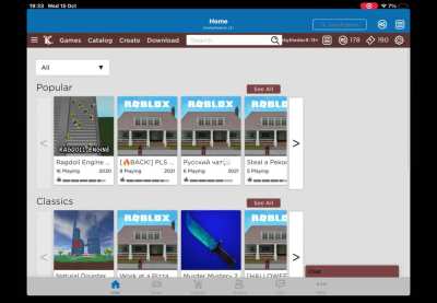 Roblox korone revival for iPad os is not working help