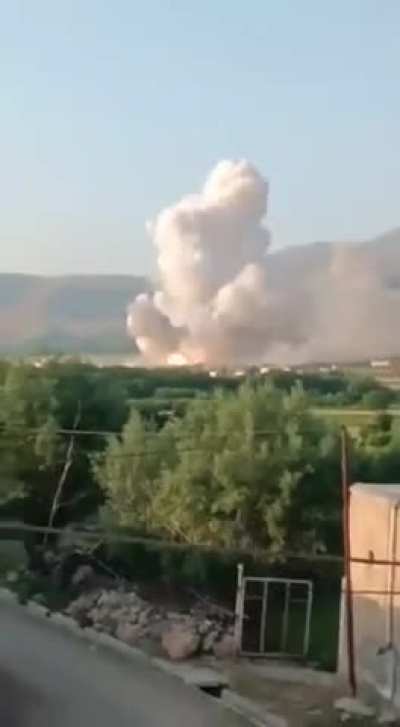 Iranian missile base hit near Borujerd by IAF.