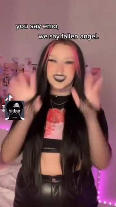 I like her outfit, but her content...