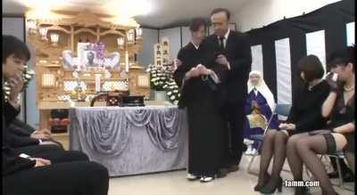 A very, very emotional funeral