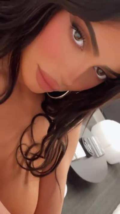 She loves teasing those perfect tits