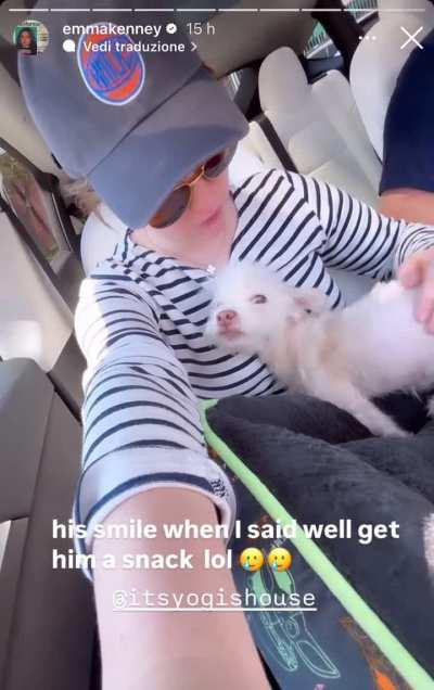 Is the person next to her her boyfriend?