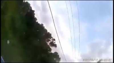 The driver of the opposite car was apparently a 17 Years old without a Driving License. Location: Sanggau, West Kalimantan