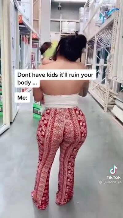 Gah damn (trying to edit the baby out that's all)