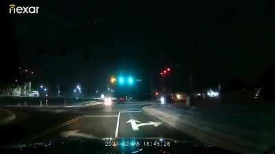 Teenage girl ran a red light and got hit by my grandparents