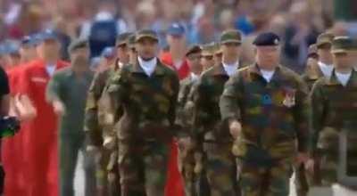 This is Belgium military and yes they are part of NATO. 