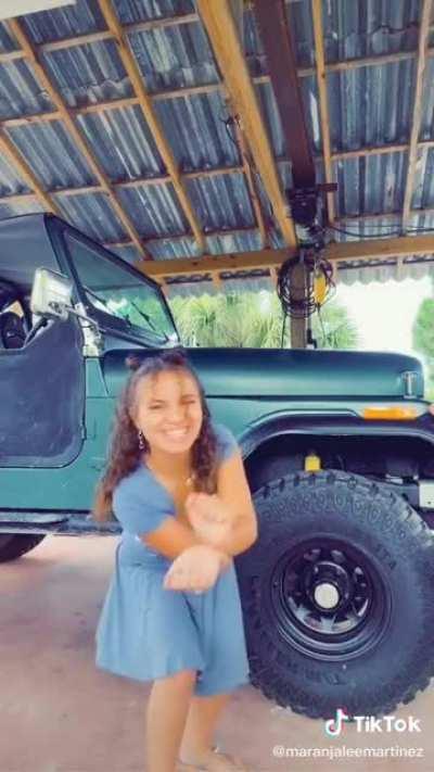 She's packing some dangerous heat