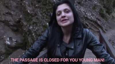 Went for a walk with drunk mother