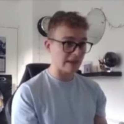 When the weird kid in class starts screaming at a teacher, then you find a bucket of milk