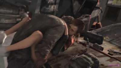 Ellie and joel fuck in the garage