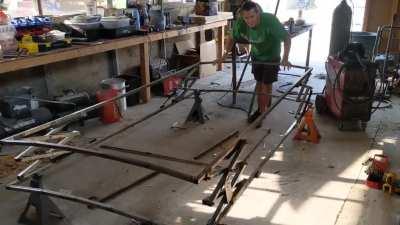 Almost done building my pop-top for my Ford Econoline :))