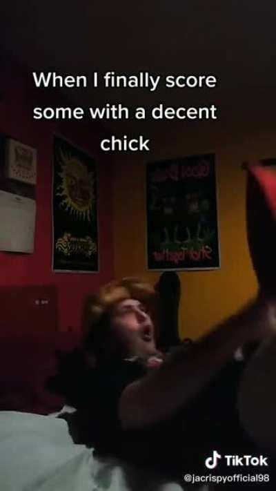 When he finally scores