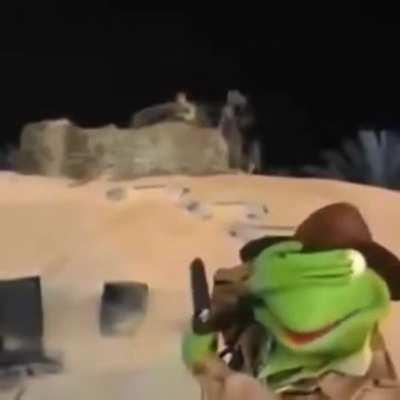 When the LG Grung Gunslinger has to fight