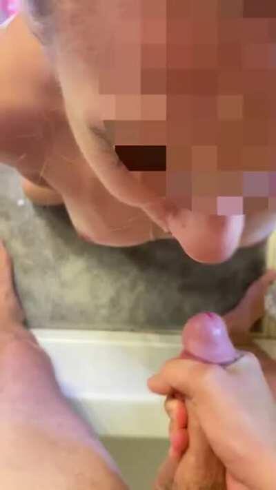 He hit that dangly thing in the back of my throat 🥵