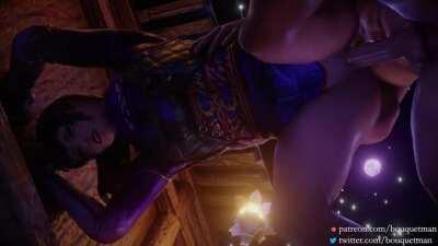 Having Fun With Kunimitsu (Bouquetman) [Tekken]