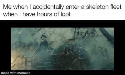 Skeleton fleets are mean to pirates...