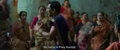 Unknown Actress kicks man in the balls in front of many women in Madgaon Express 2024