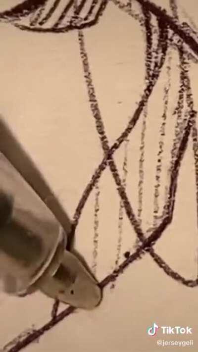 Atla Toph with her hair down