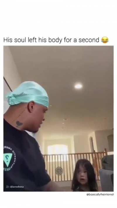 That “Jesus” came from his soul. 🤣