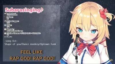 Haachama sings Rap God (with misheard lyrics)