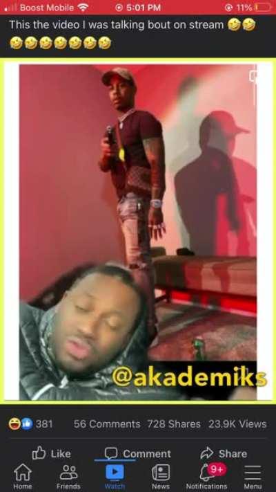 Shit got me weak Ngl