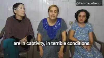 A message from the Israeli hostages in Gaza!