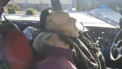 Russian soldiers shot an old Ukrainian couple who were driving home. I've never been so ashamed of my country's actions in my life.