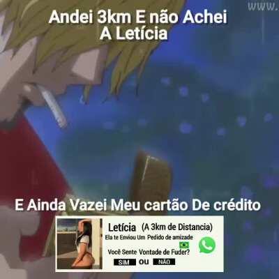 Porra Letícia 😔✊