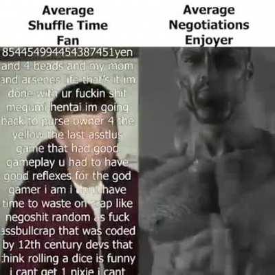 Negotiations Enjoyers rise up