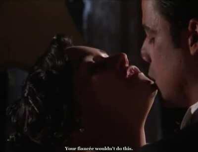 Alessandra Negrini (brazilian actress known for Netflix show Invisible City) using her amazing nude body to seduce her cousin's fiancé in series Engraçadinha... Seus Amores e Seus Pecados (1995)