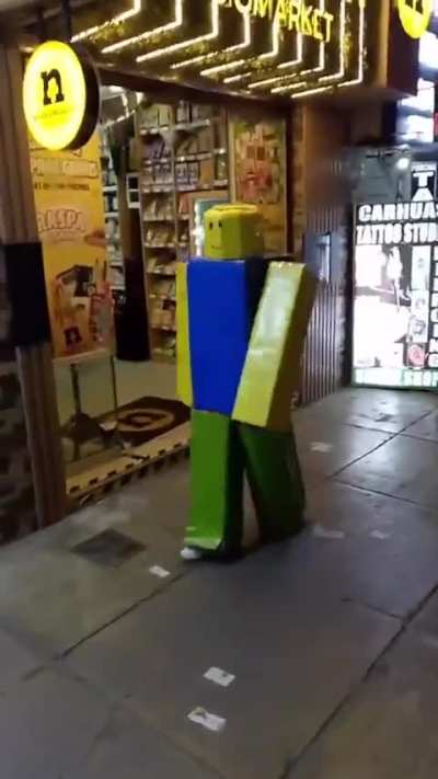 O ROBLOX NA VIDA REAL!!