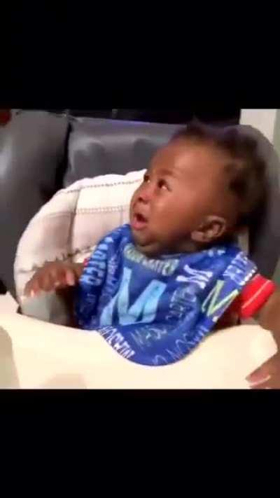 His dad just had his dreads cut off