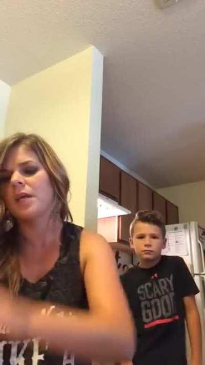 When your son ruins your video