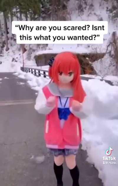 Found this on tiktok. The cosplay is from sabbat of the witch isnt it? (It's weird af imo)