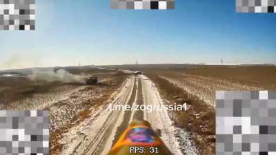 Compilation of fiber-optic, VOG grenade drops and FPV drone strikes on Ukrainians Sudzhansky -Kursk region