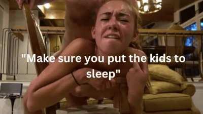 Stopped by her brothers house after work