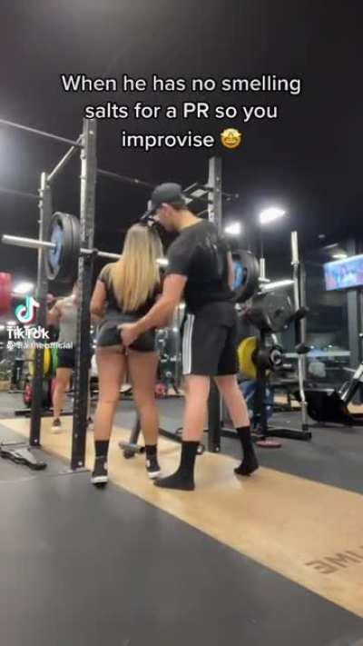 Smelling butt crack in public