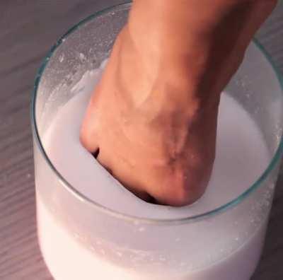 The gold foil doesn’t make it look any better