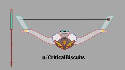 Animated blueprint of a prop I wanna make for a Venti cosplay. I'm really excited to make this once the pandemic is over