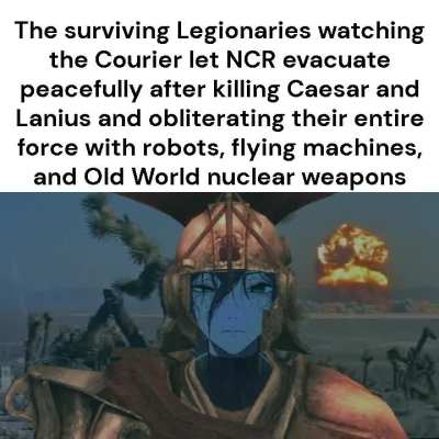 As a legionary, what would you do in this situation?