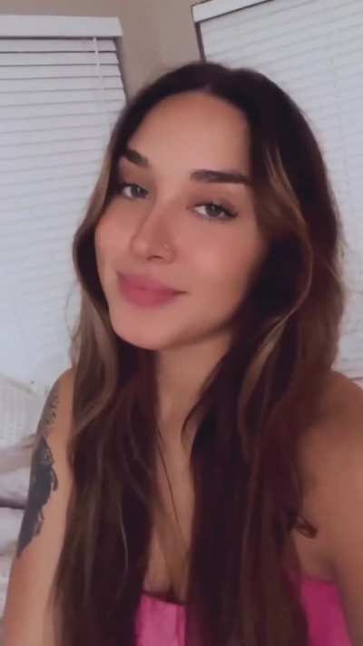 She’s getting prettier the more she keeps working out at the gym