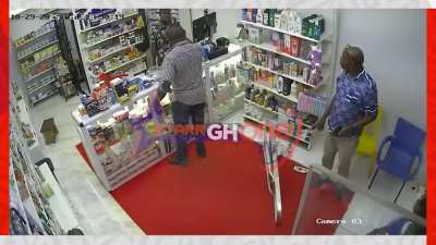 Off duty military officer storms a pharmacy to assault a pharmacist and the daughter of a 2 Star General over a no refund policy.